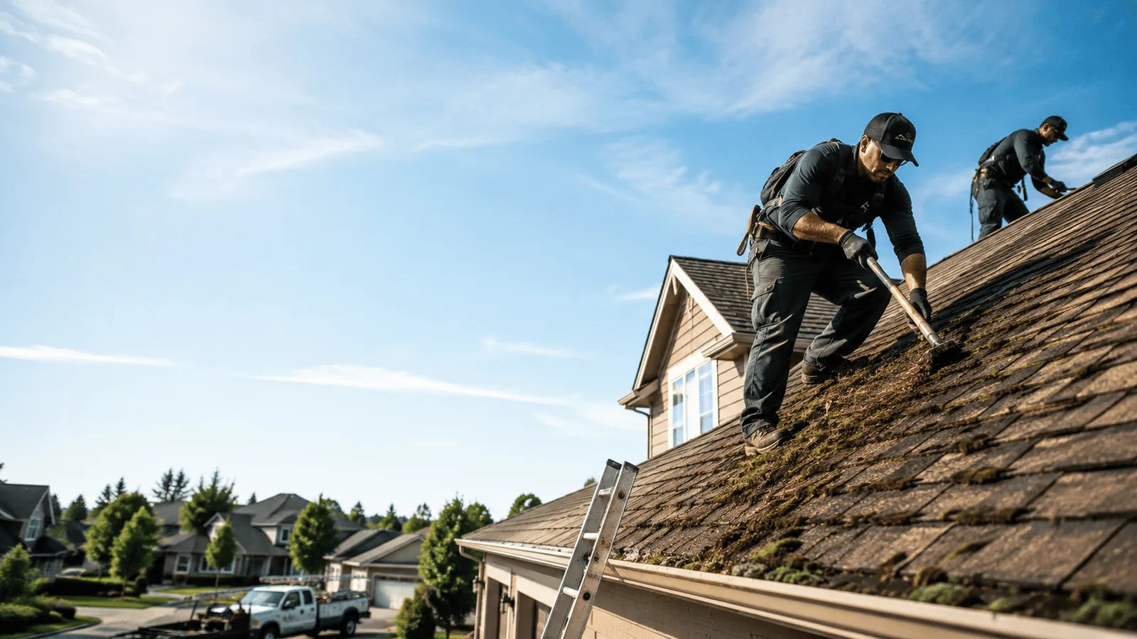 Roof Moss Removal in Pontotoc, MS near me